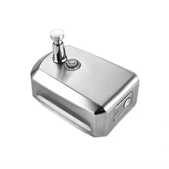 High-quality stainless steel reusable wall-mounted soap machine Hotel manual Liquid soap machine Sink soap machine