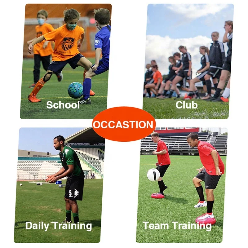 Custom New Plastic Marker Disc Cones Star Shaped Sports Soccer Basketball  Flexible Agility Speed Training Cones Set Equipment