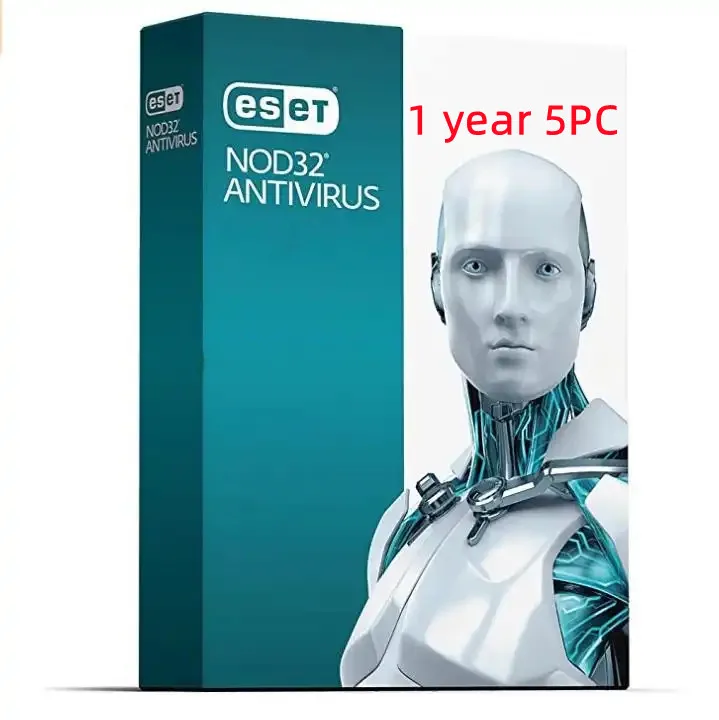 ESET Internet Security Key 5 pc 1 year Nod32 License Key ESET NOD 32 Antivirus Antivirus Software 5 Devices