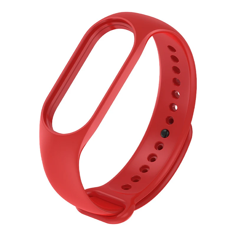Watch Strap Band Replacement Wristband For Mi Band 3 4 5 6 7 Series for Mi Band Strap 4 3 5 Silicone Bracelet