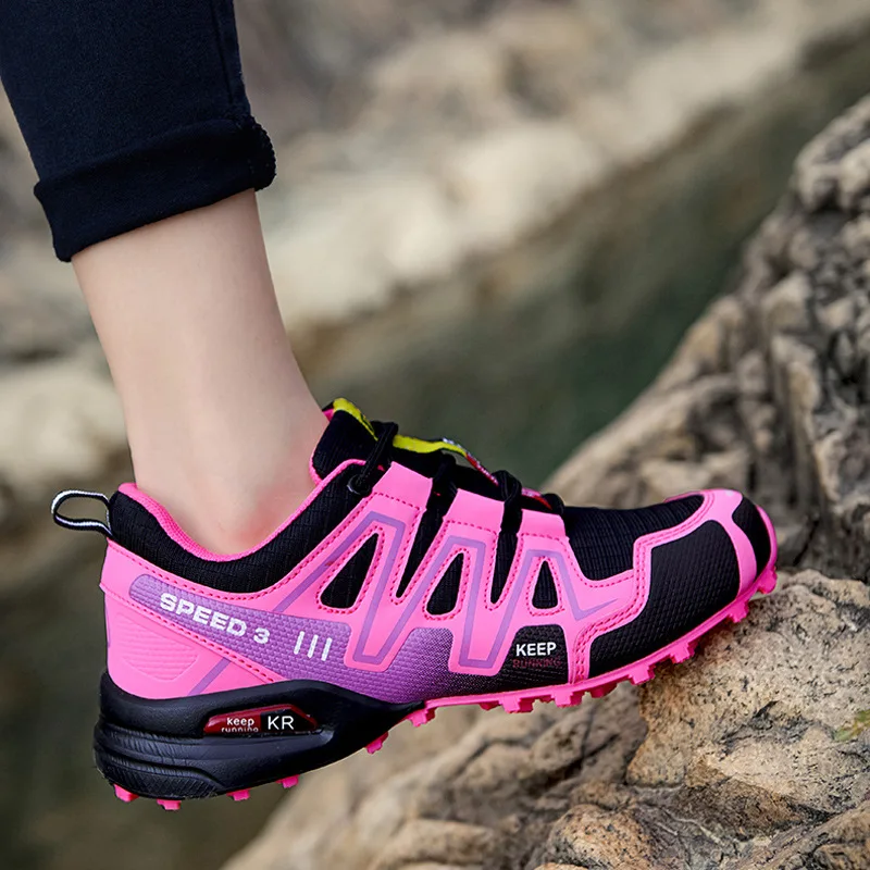 Women  Trekking Anti-Slip Ventilation  Waterproof Climbing Shoes  Tracking Tourism Trail Shoes