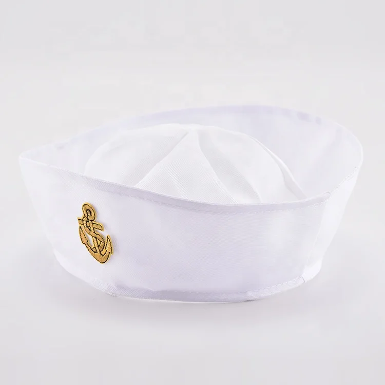 Good Service the Striped party captain hat white sailor holiday hats for sale