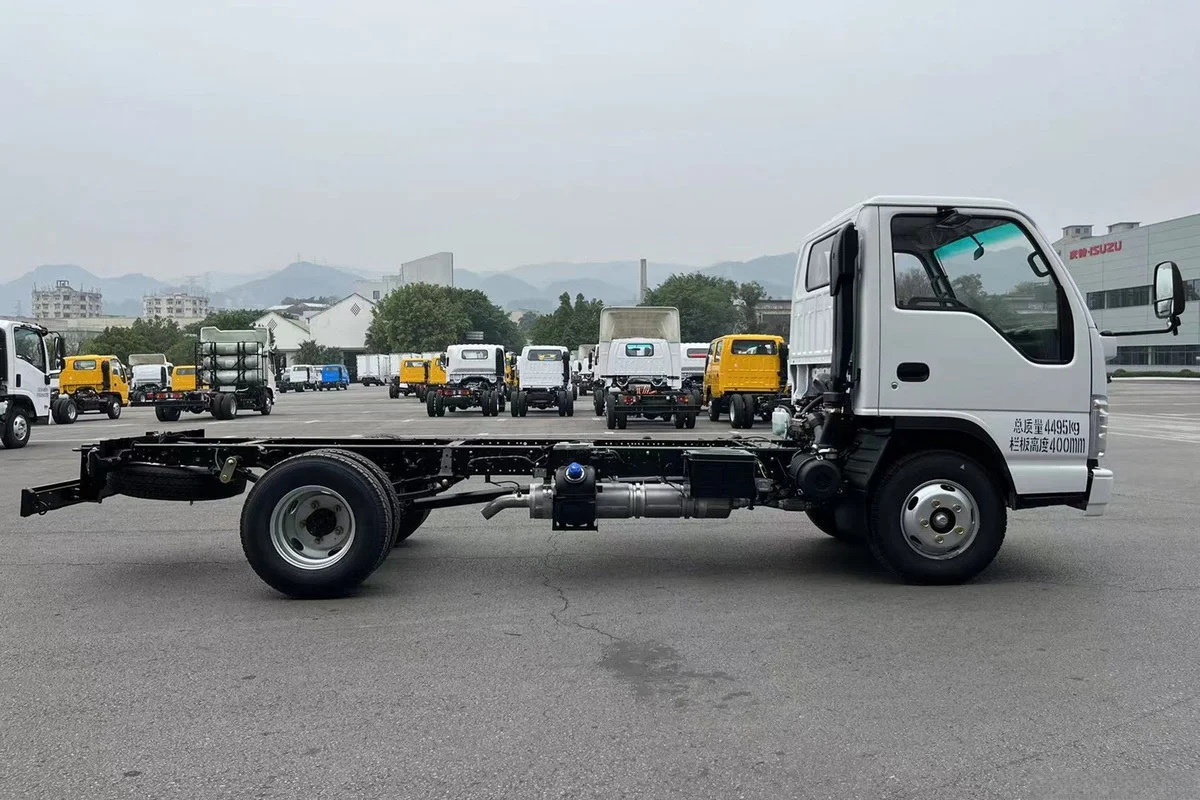Vehicle Qingling Isuzu 100P Light Cargo Truck Car Diesel Oil Power Vehicle Trucks MINI EV Truck