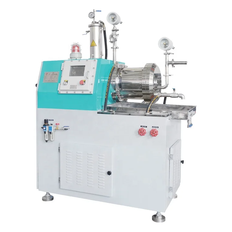 Source manufacturer fully automatic nano bead mill wet grinding mill for liquid processing horizontal grinding machine