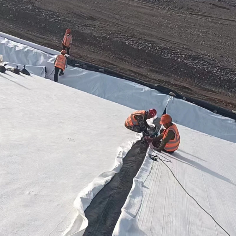 Высококачественная Нетканая сумка из геотекстиля геотекстильная ткань в рулоне для гидроизоляции