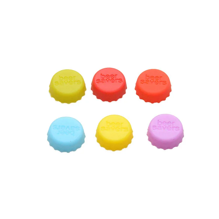 Silicone Rubber Bottle Caps Reusable Beer Caps for Home Brewing Beer Soft Drink Wine Bottle Beer Bottle