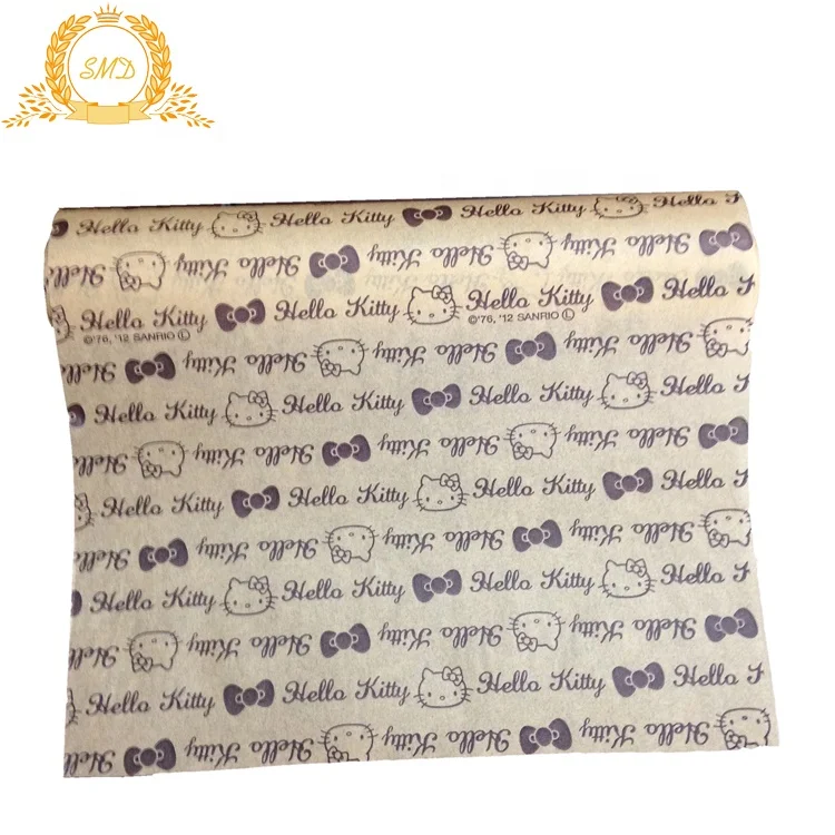 Recyclable 40gsm printed parchment baking paper roll