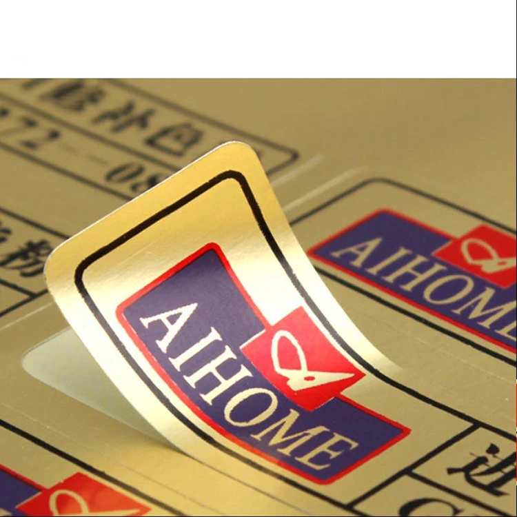 Custom Waterproof Label Bottle Label Sticker