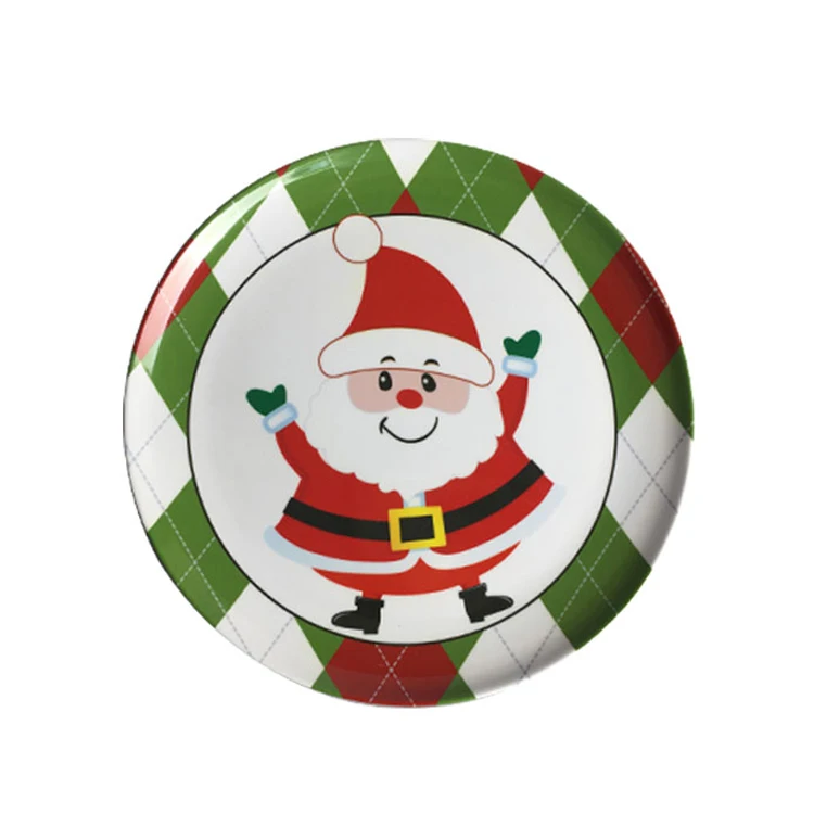 Wholesale Fashion Top Quality Decorated Melamine Plates Melamine Plate Dinnerware