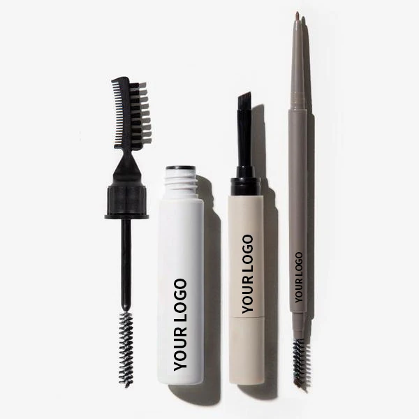 Fashion Cosmetic Makeup Eyebrow Set Waterproof Eyebrow Pencil OEM Private Label Service Express Sea Air Common Makeup 4 Colors