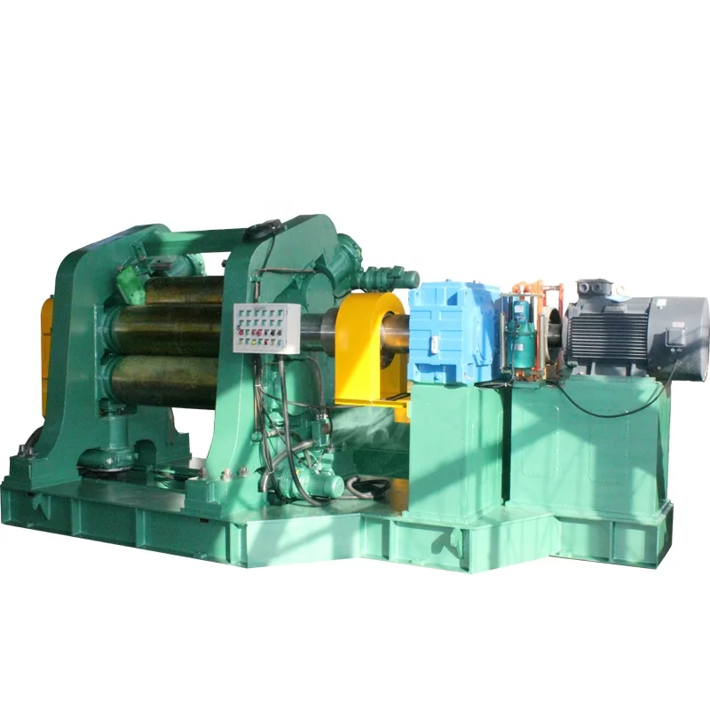 Three roller rubber calender machine
