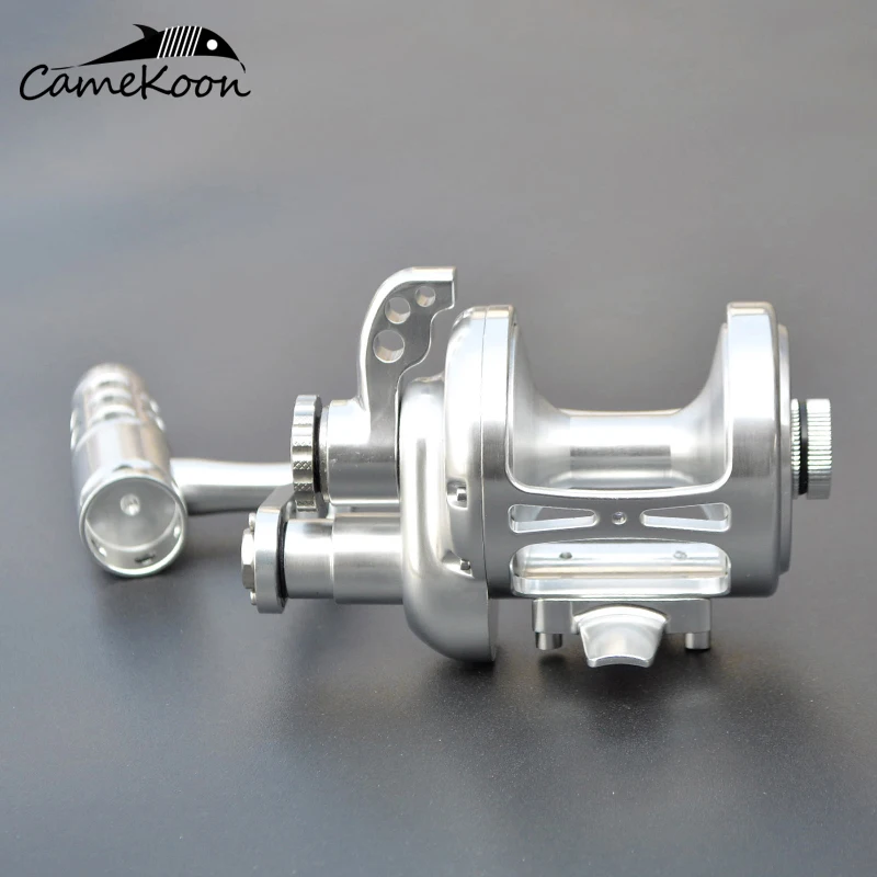 
Saltwater fishing multicolor full metal trolling reel 