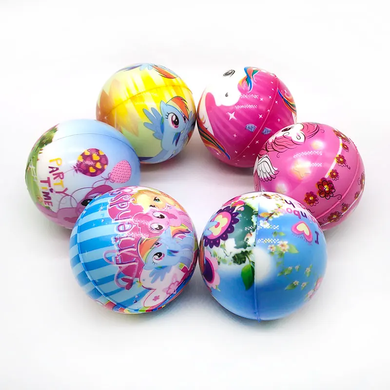 Wholesale a variety of soft elastic anti-stress elastic ball Pu foam anti-stress ball high bounce pressure ball for kids