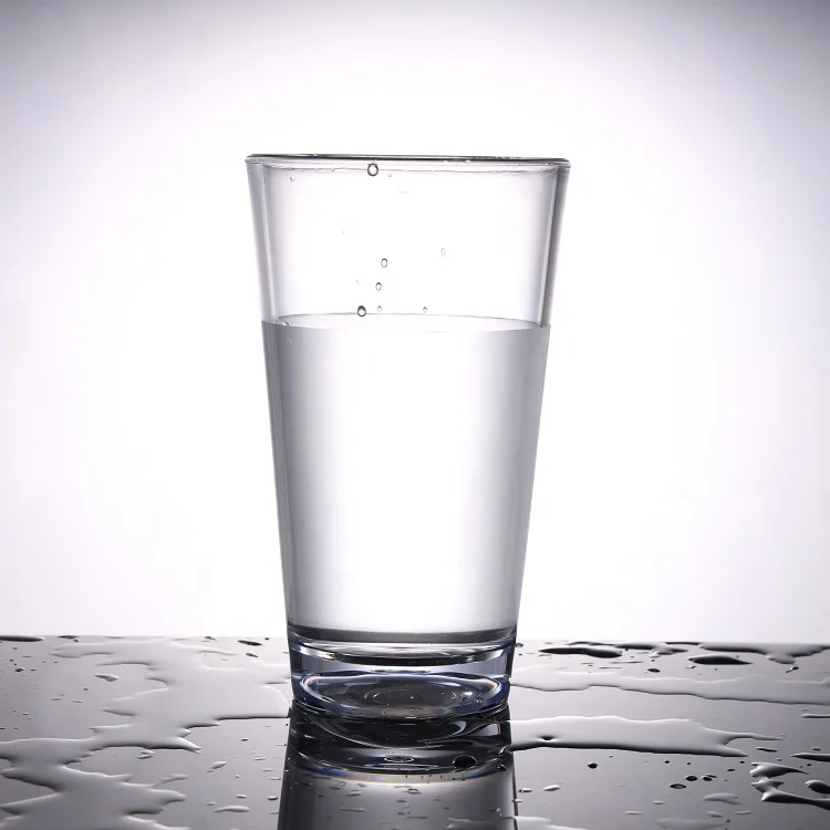 Hot Sells Tritan BPA Free Reusable Plastic Drinking Glass