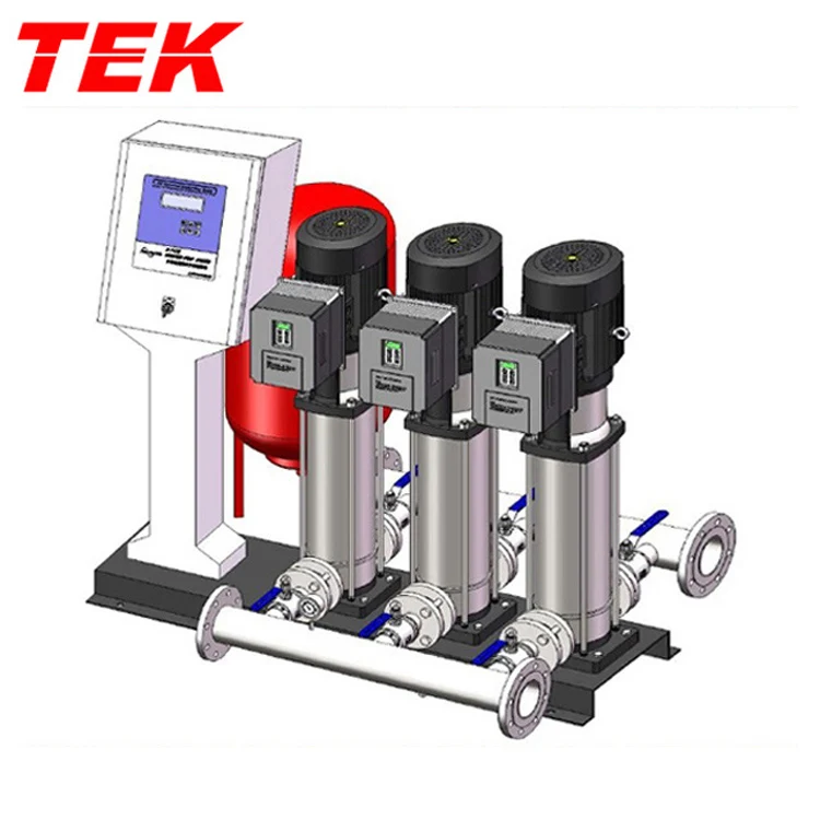 IQ-3CDLF IQ-3DRLF IQ-3CDL IQ-3DRL 3-pump Stainless Steel Vertical Multistage Converter Frequency Booster Pump OEM