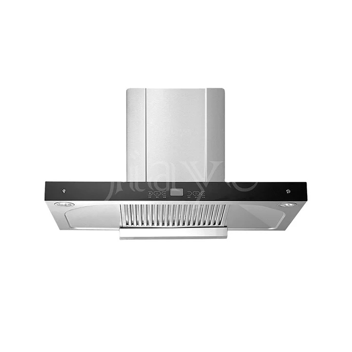 Manufacturer China Kitchen Cooker Hood T Shape Cooking hood Design Steel Shape Smart Range Hood