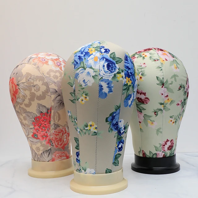 New product Canvas base skin color make up head female mannequin match