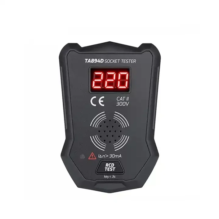Оптовая продажа TA894D 175V ~ 250V тестер напряжения Великобритания штепсельная