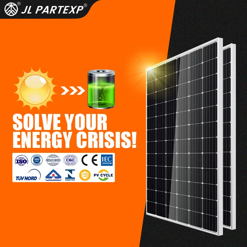 300W 350W 400W 450W 500W 550W Solar Energy Cell Panel PV Photovoltaic Modules Roof Power System Station with EU certification