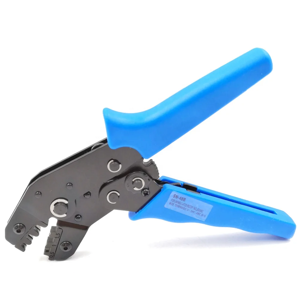 Manual Crimping Tool Haicable SN-48B Non-insulated Terminal Crimper Pliers Tools