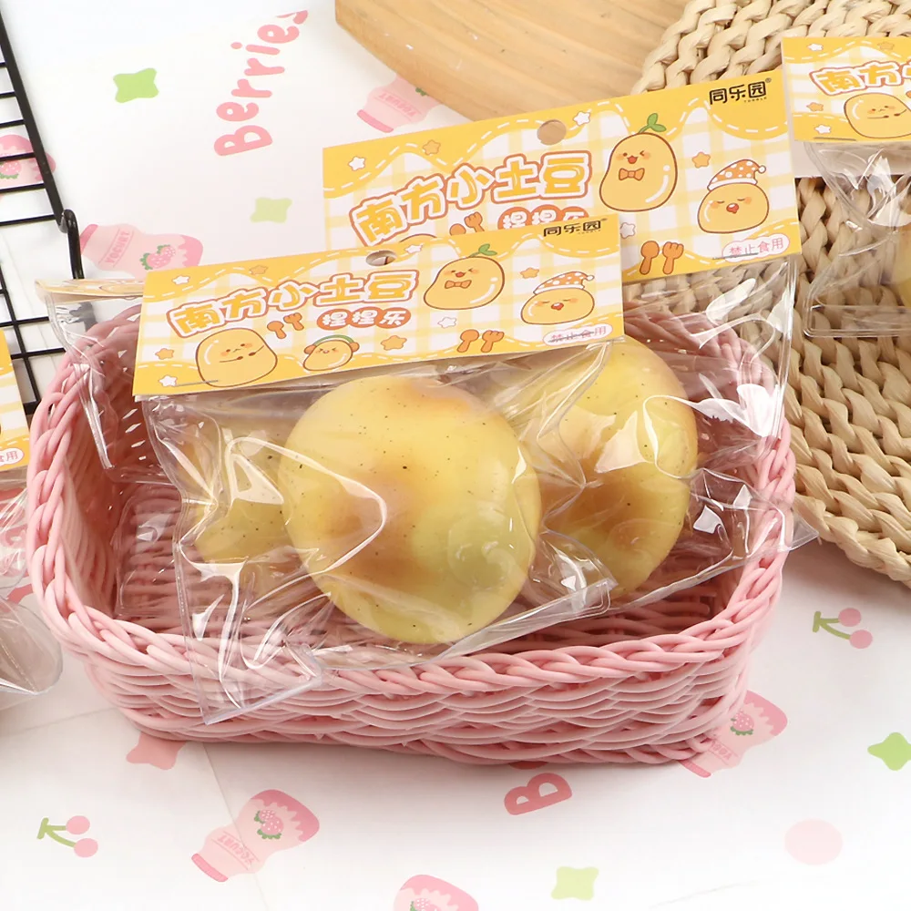 Hot Selling Stress Relief Squeeze Potato Squeeze Toys Antistress Kid Gift Stress Relief Toys Squeeze Toys Kawaii