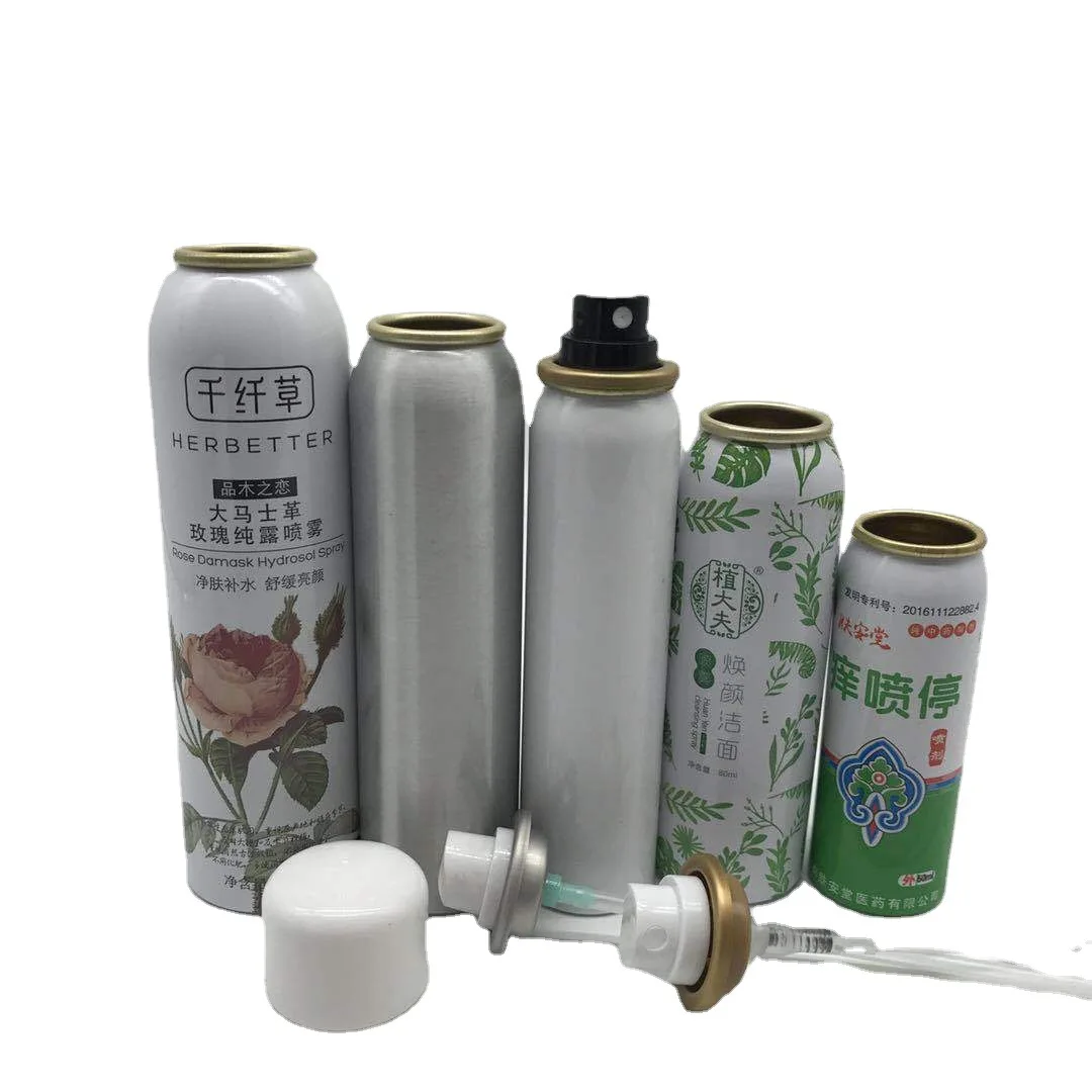 China Manufacturers factory custom Empty unique aerosol bottle