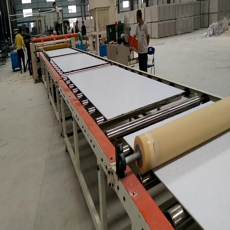 Building Material Machinery Drywall Gypsum Ceiling Tiles Making Machine/Production line