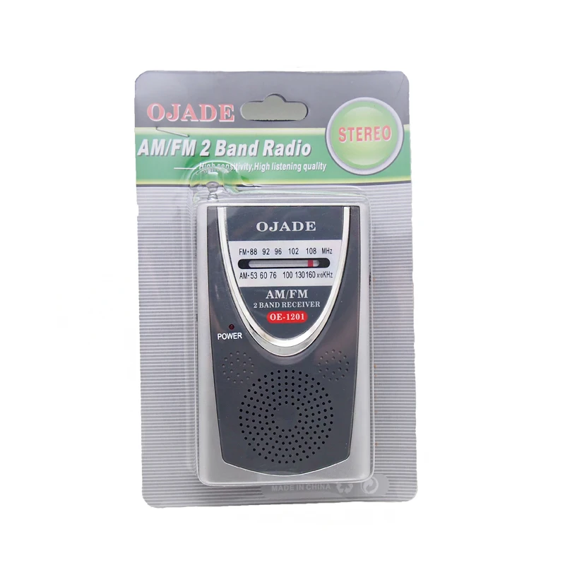 High Listening Quality Radio with Speaker cheap portable am fm radio mini small size radio