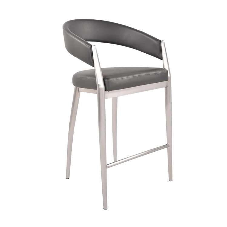 Luxury Metal Kitchen Barstools Bar Stools Chair With Backs