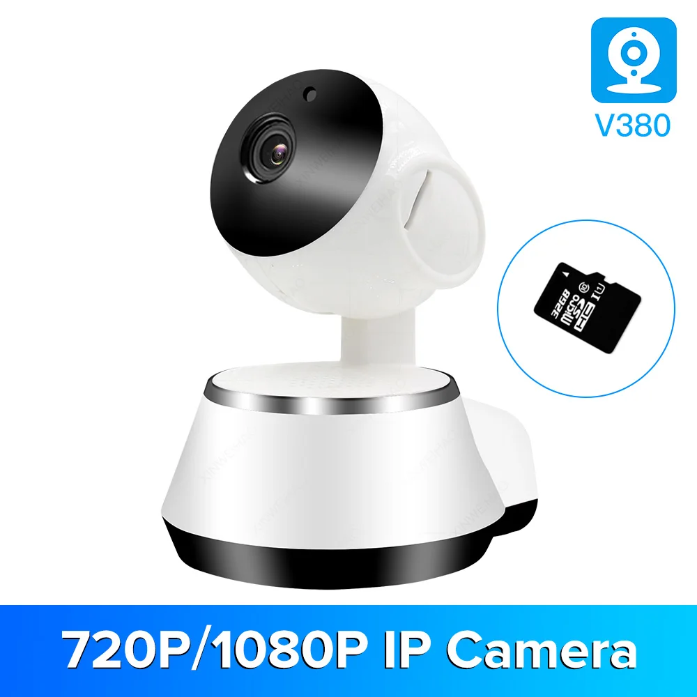 V380 Portable HD 1MP Smart Home Video Wireless CCTV IP Wifi Security Camera With Night Vision