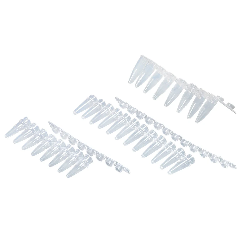 Chinese Manufacturers  8 strip real-time micro pcr strip tubes