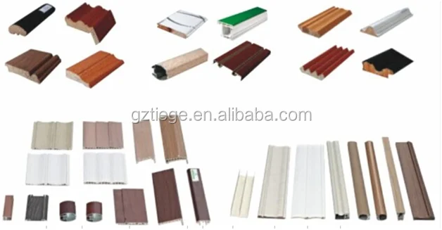 Горячий клей PUR MDF, машина для упаковки профилей PUR300A