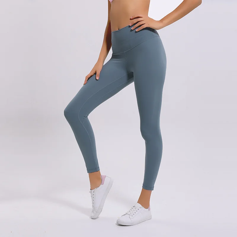 Oem women shiny leggings yoga pants leggings workout leggings