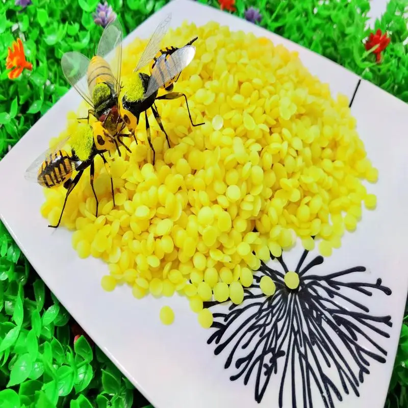Small White Beeswax Bee Wax Bar For Industrial Use For Polishing