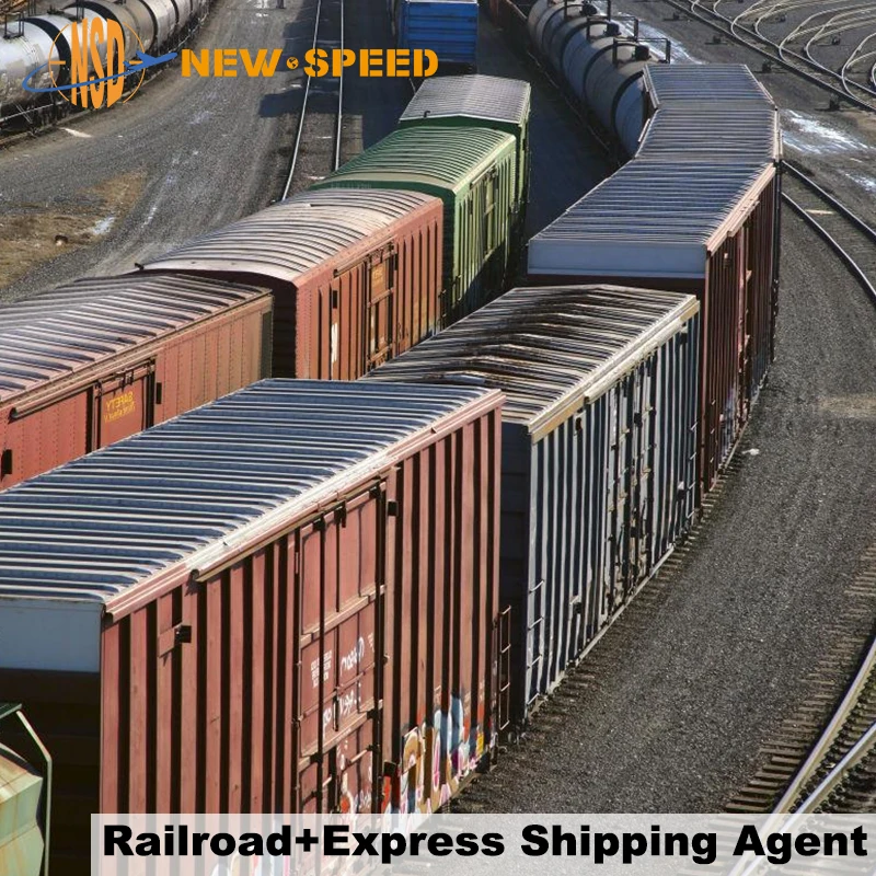 NEW SPEED Safe Shipping Freight Logistics Company Freight Forwarder China Railway Shipping Agent To Europe Southeast Asia