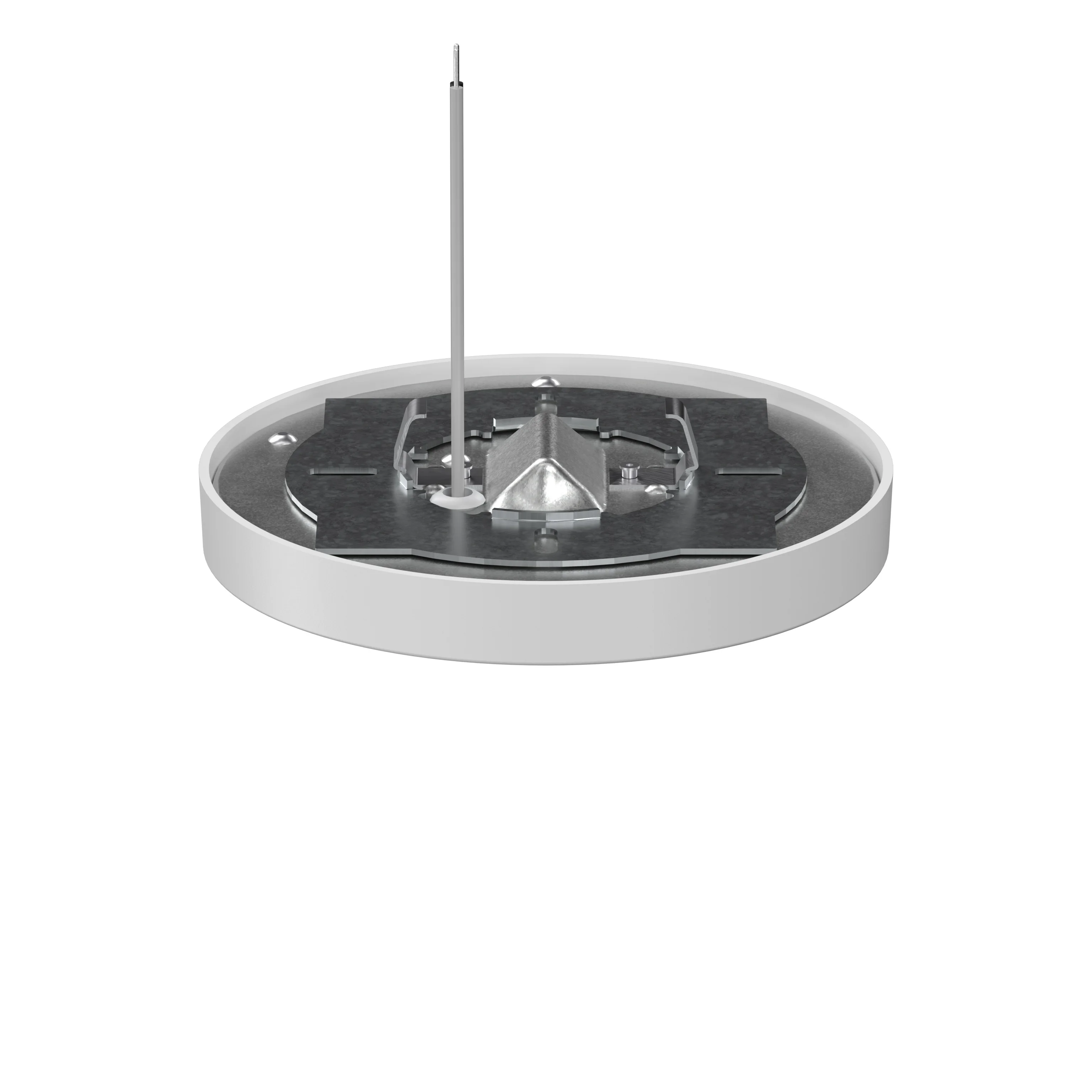 Low Profile LED 5CCT Flat Mini Surface Mount Light 4 Inch,Changeable Trim,Energy Saving,120VAC,CRI90,650LM,2700K-5000K,ETL Rated