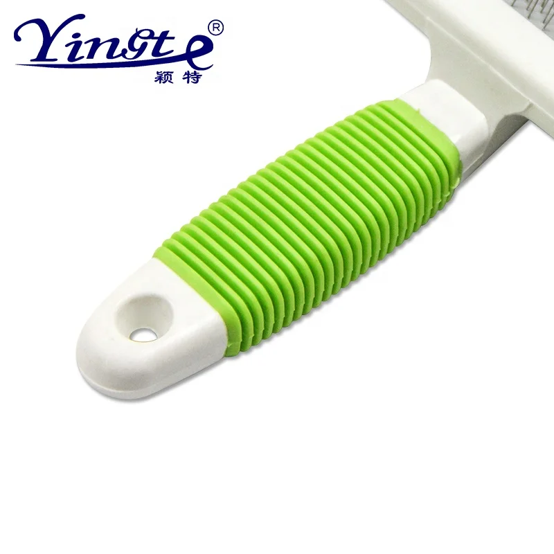 
Factory Wholesale Cheap Pet Cat Dog Hair Grooming Slicker Brush With Small Comb 