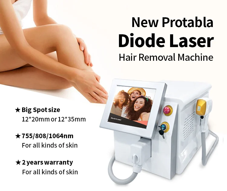 Professional high end 3 wavelength 755+808+1064 nm  diode laser hair removal machine
