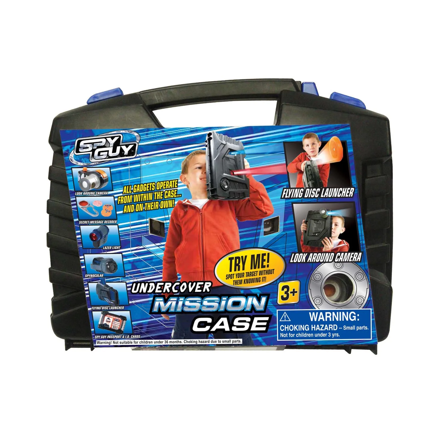 Hot Selling Kids Spy Guy Mission Case Simulation Tools 3+ Children Toys Educational Toy 2 to 4 Color Box Customized Color