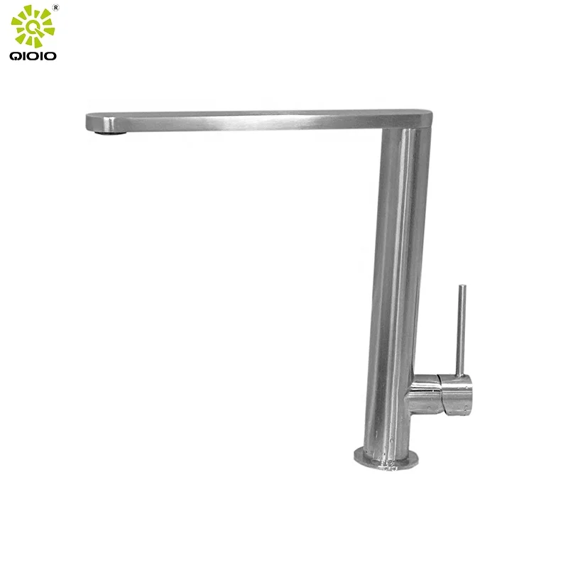 kaiping Yingchuan Lever lead free stainless steel 304  hot and cold bathroom brushed basin mixer faucet