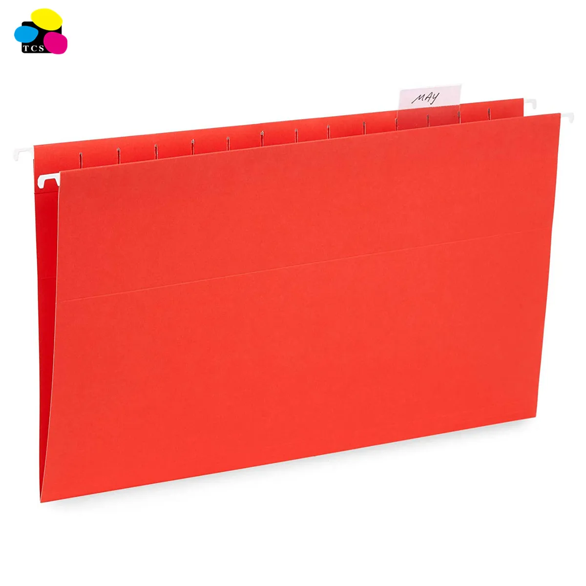 Three color Stone 25 clear 1/5-cut tabs Legal Size Assorted Five Color Hanging Folders