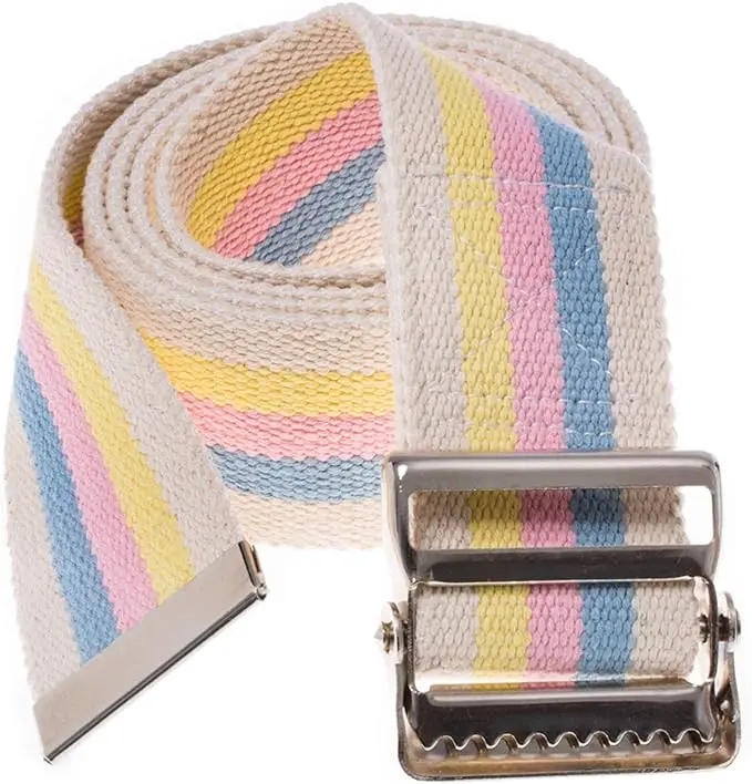 Gait Belt with metal buckle to help facilitate patient transfers
