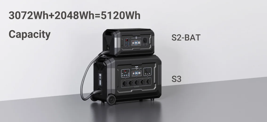 Portable Power Station 3600Wh DELTA Pro, 2.7H to Full Charge, 5 AC Outlets, 3600-7200W, 120V Lifepo4 Power Station with