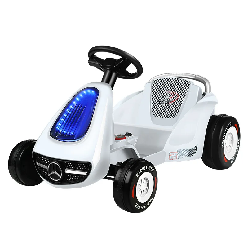 RHS-GC2 Children Car Square Racing Children Four-wheel Electric Go-kart Toy Cars
