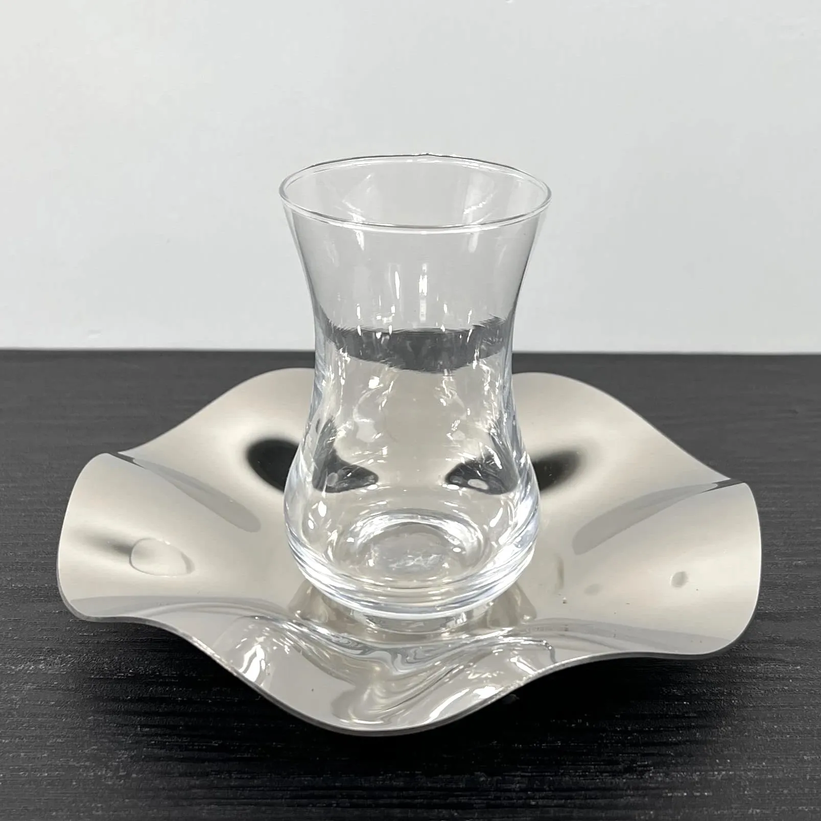 Handmade Turkish Arabic Glass Cup Set for Coffee and Black Tea Heat-Resisting for Home Company Cafe Use