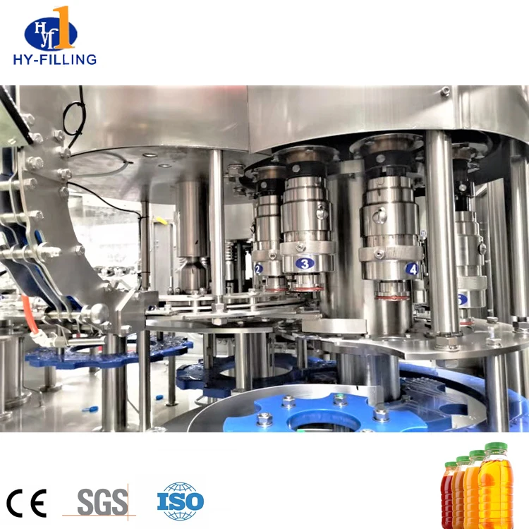 Juicer Production Line Processing Machine, 3in1 pet Bottle  juice honey packing machine juice filling equipment