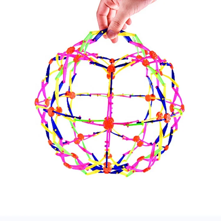 Hot Sale Expanding Ball Toy Sizes Baby Throwing Ball Stretching Shrinking Ball Sphere Toy