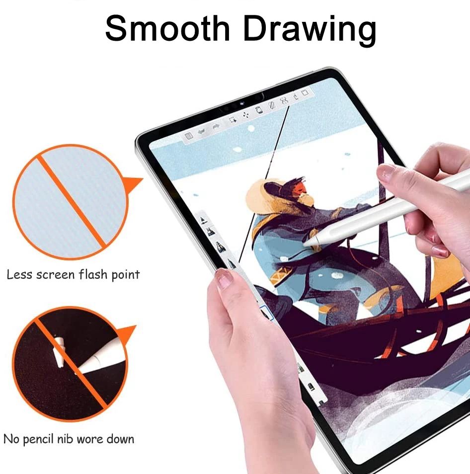 Paperlike screen protector tempered glass 9h 