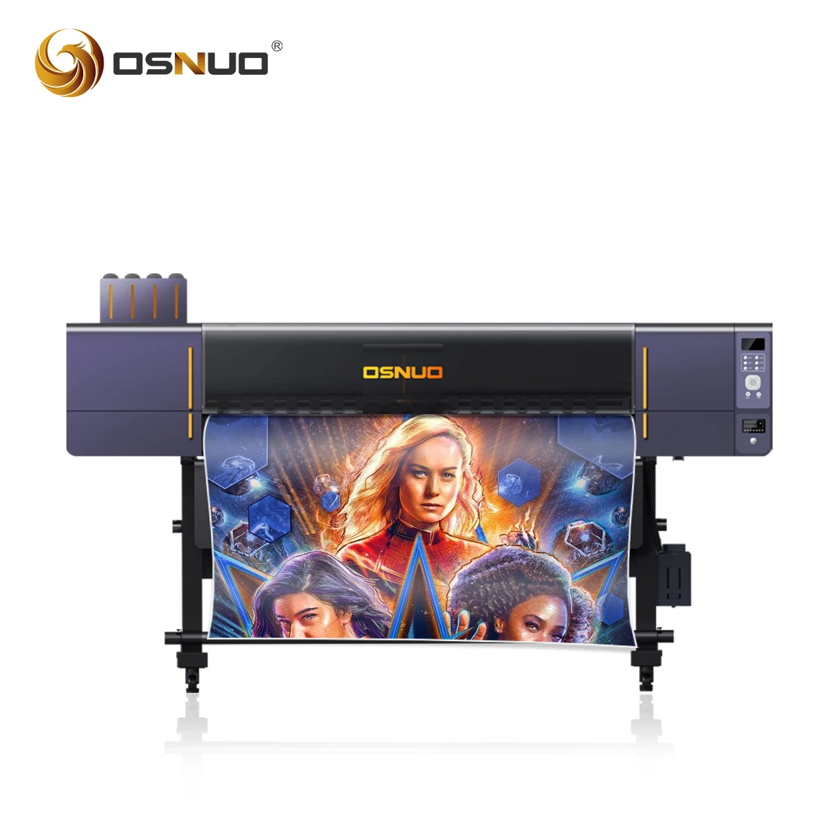 OSNUO wide format eco solvent inkjet i3200 printer eco solvent printer for advertising