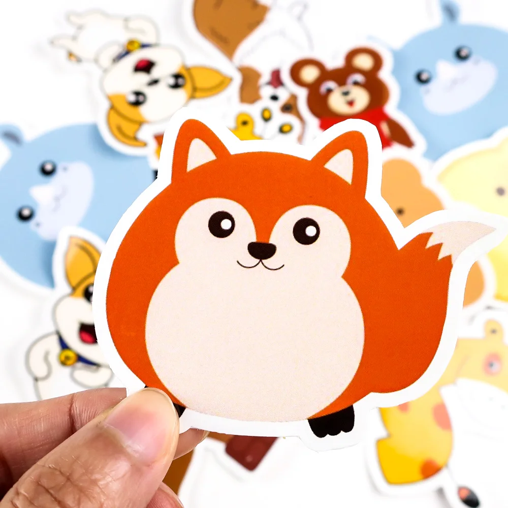 Customised mini cut decorative sticker die cut vinyl hologram label cute holographic sticker